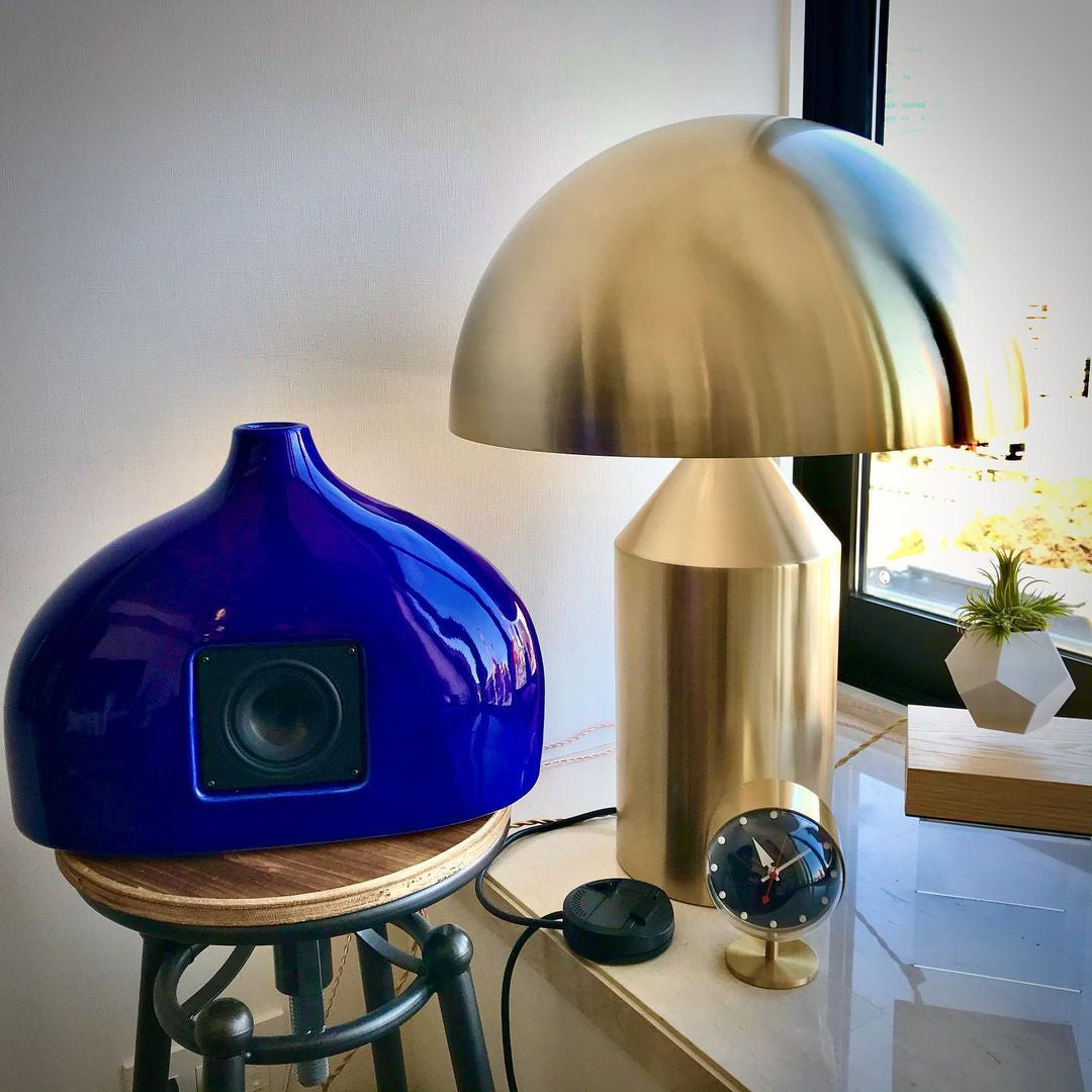 Calix | Metal Table Lamp Ambient Indoor Lighting for Nightstand Desk