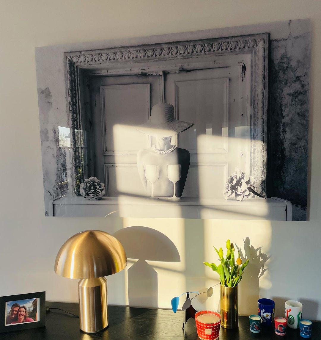 Calix | Metal Table Lamp Ambient Indoor Lighting for Nightstand Desk