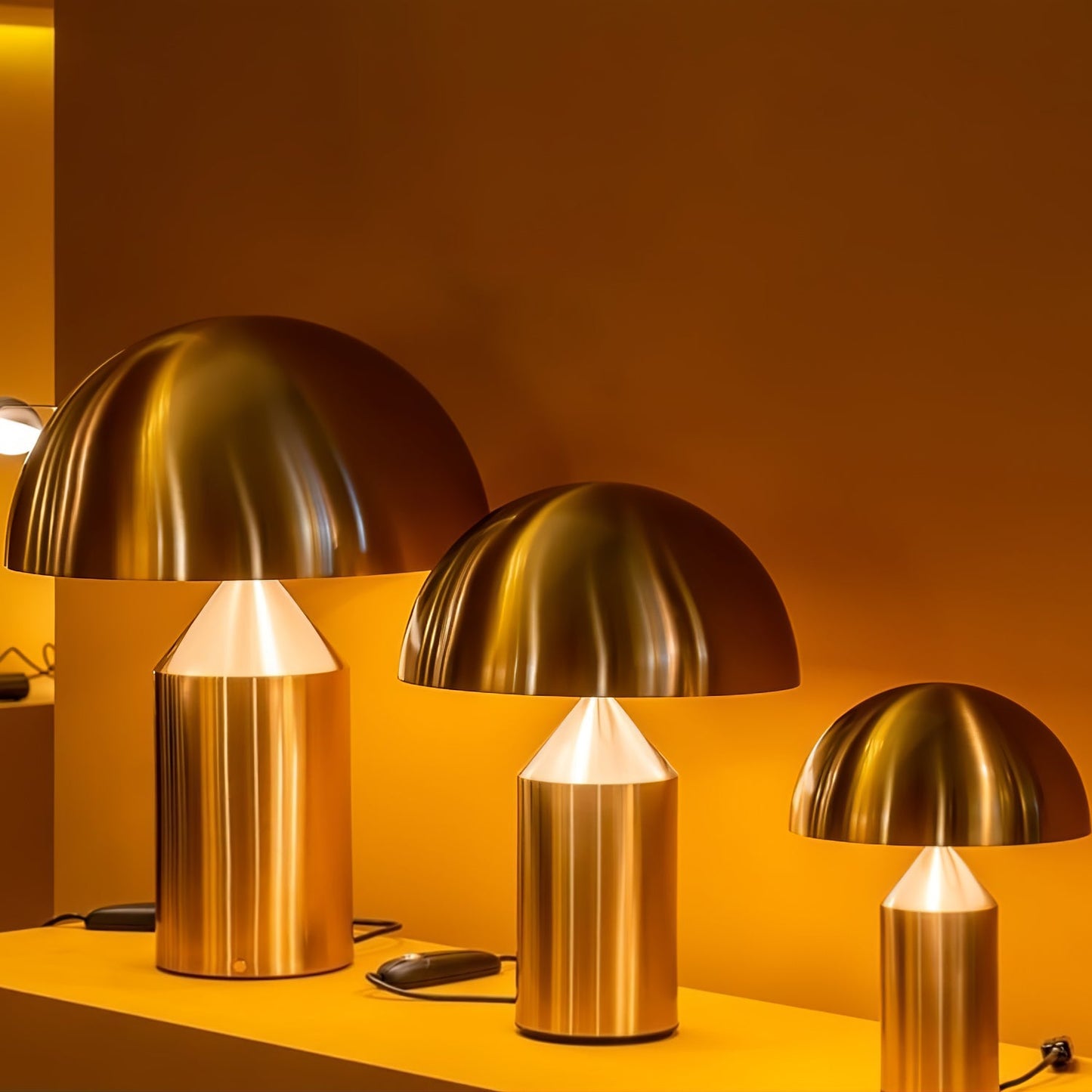 Calix | Metal Table Lamp Ambient Indoor Lighting for Nightstand Desk