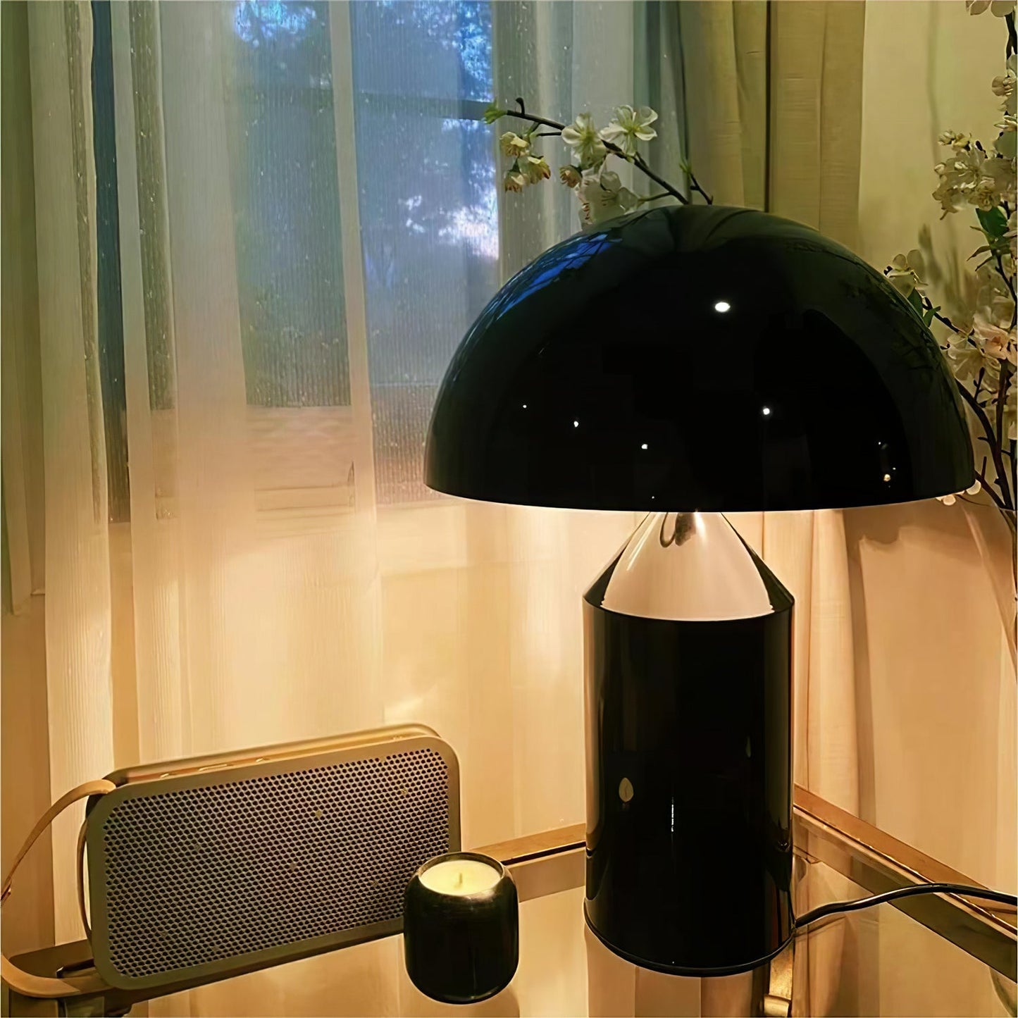 Calix | Metal Table Lamp Ambient Indoor Lighting for Nightstand Desk