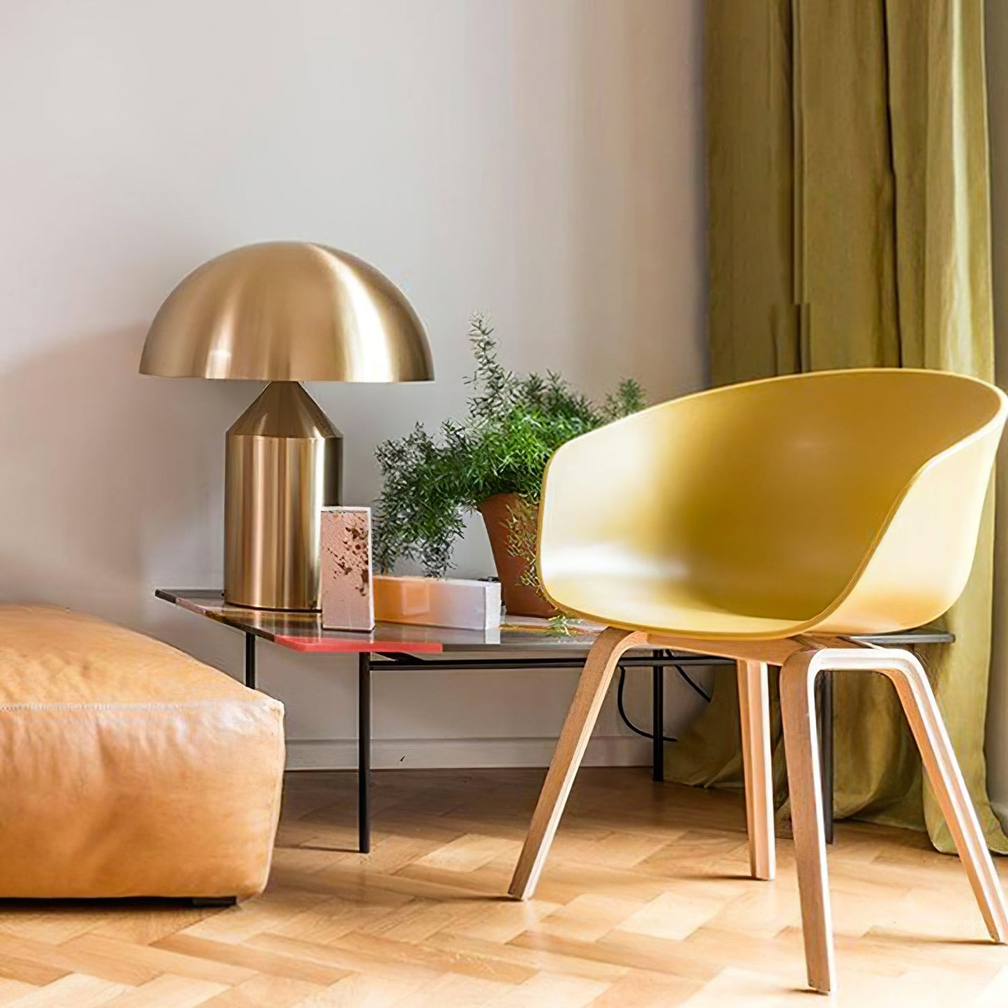 Calix | Metal Table Lamp Ambient Indoor Lighting for Nightstand Desk