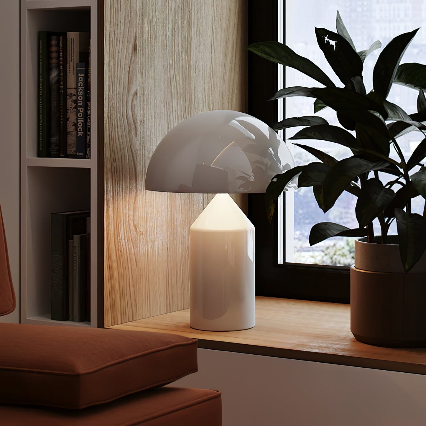 Calix | Metal Table Lamp Ambient Indoor Lighting for Nightstand Desk