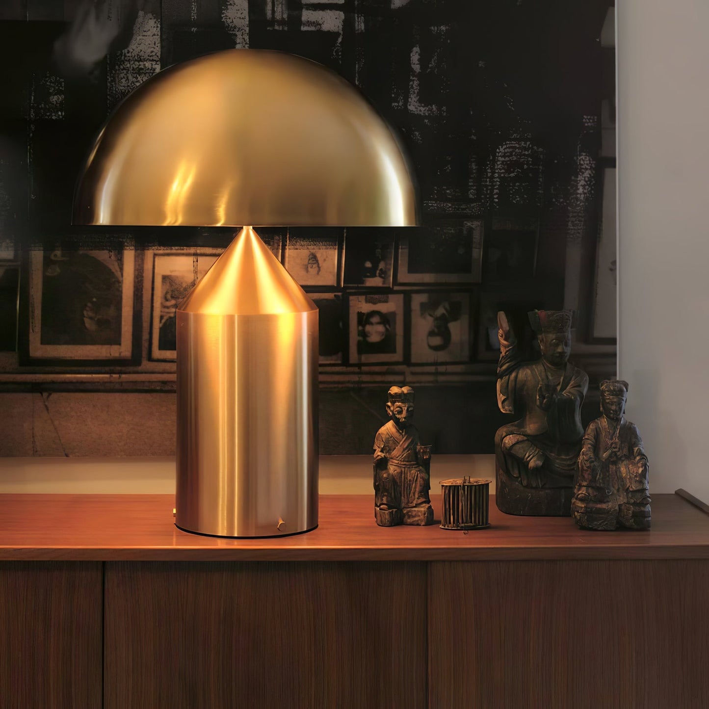 Calix | Metal Table Lamp Ambient Indoor Lighting for Nightstand Desk