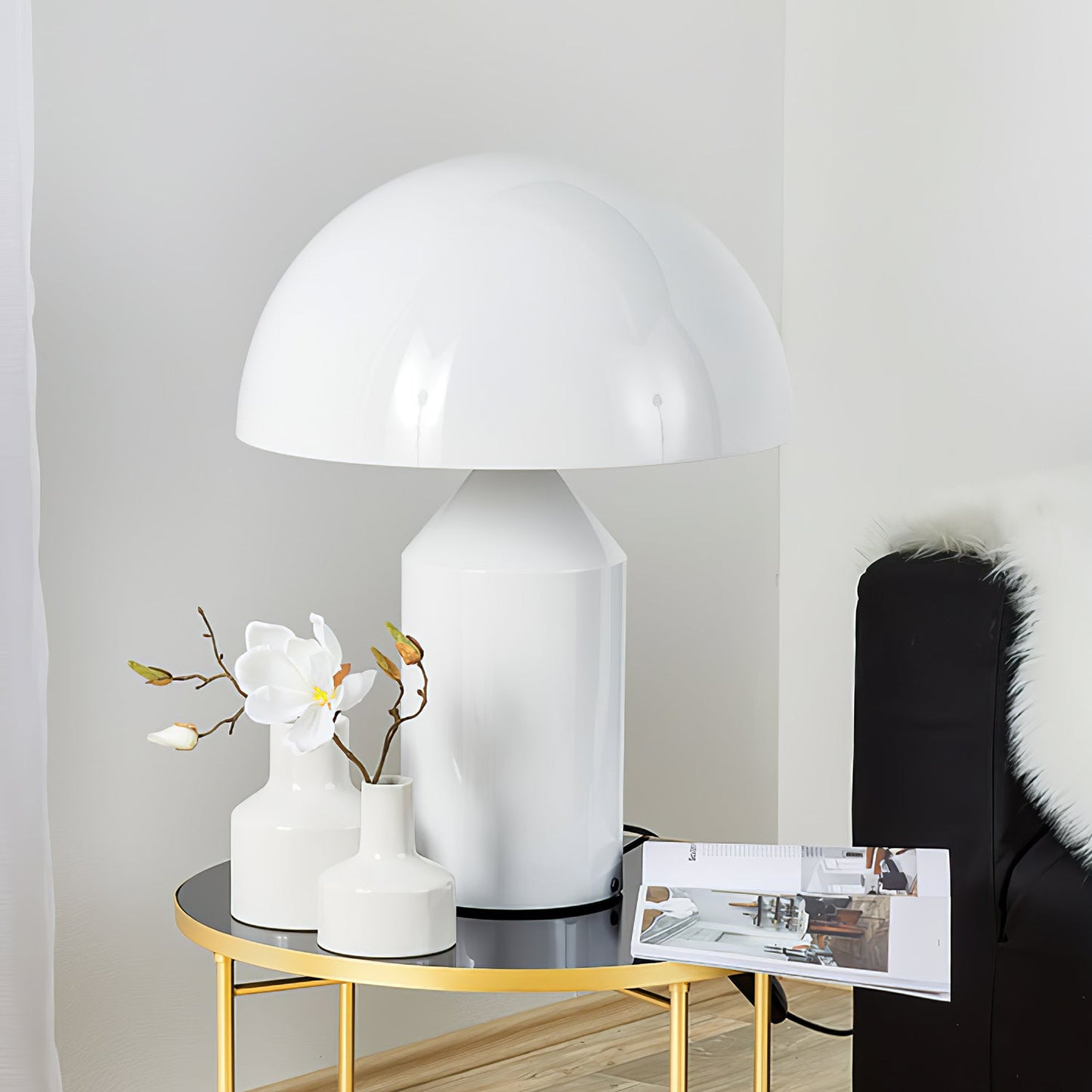 Calix | Metal Table Lamp Ambient Indoor Lighting for Nightstand Desk