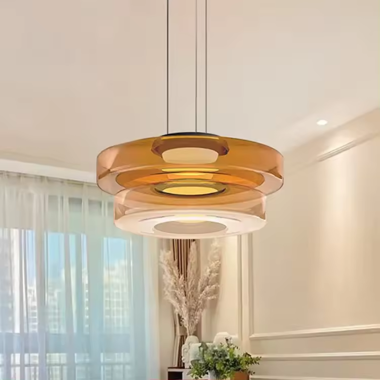Xenor | Glass Pendant & Ceiling Light for Living Room