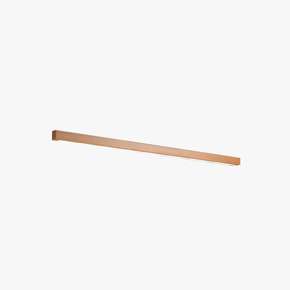 Luna Wooden Vanity Light – Linear Mirror Light