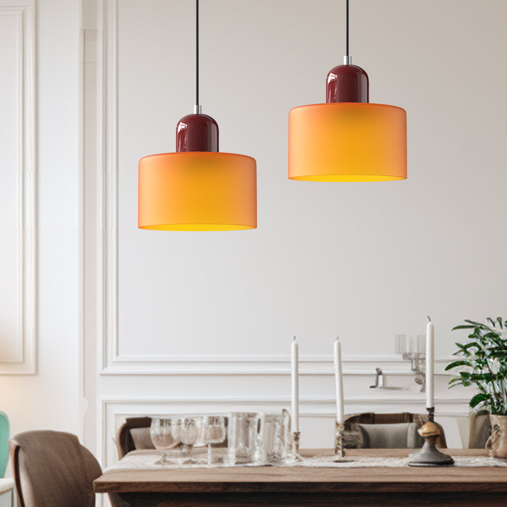 Luminair | Bauhaus Glass Pendant Light