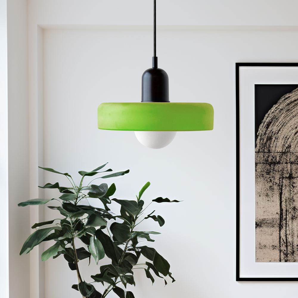 Luna | Retro Glass Pendant Lights, Living Room