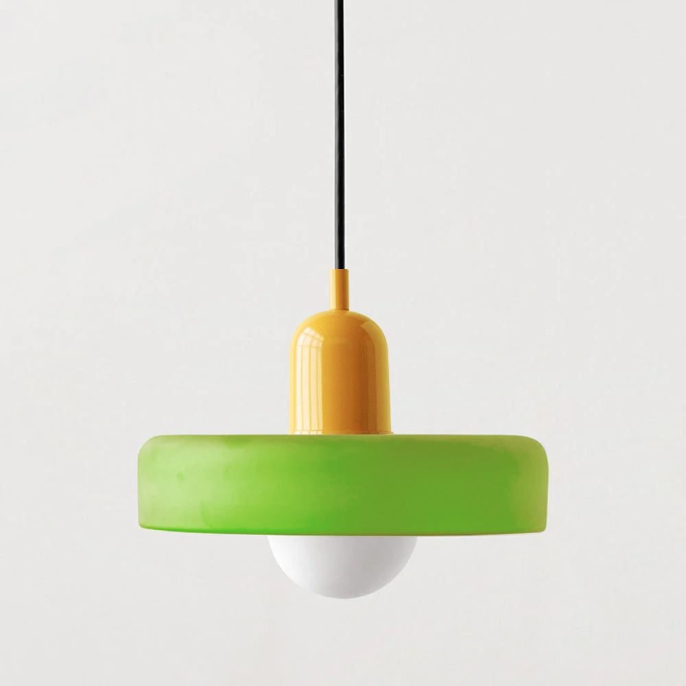 Luna | Retro Glass Pendant Lights, Living Room