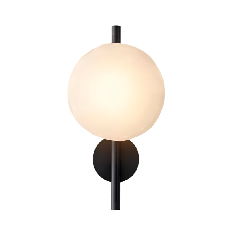 Zeno | Round Ceto Glass Wall Light