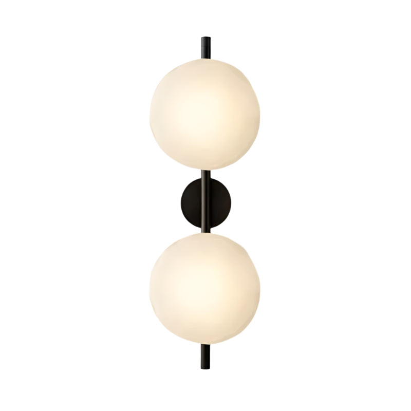 Zeno | Round Ceto Glass Wall Light