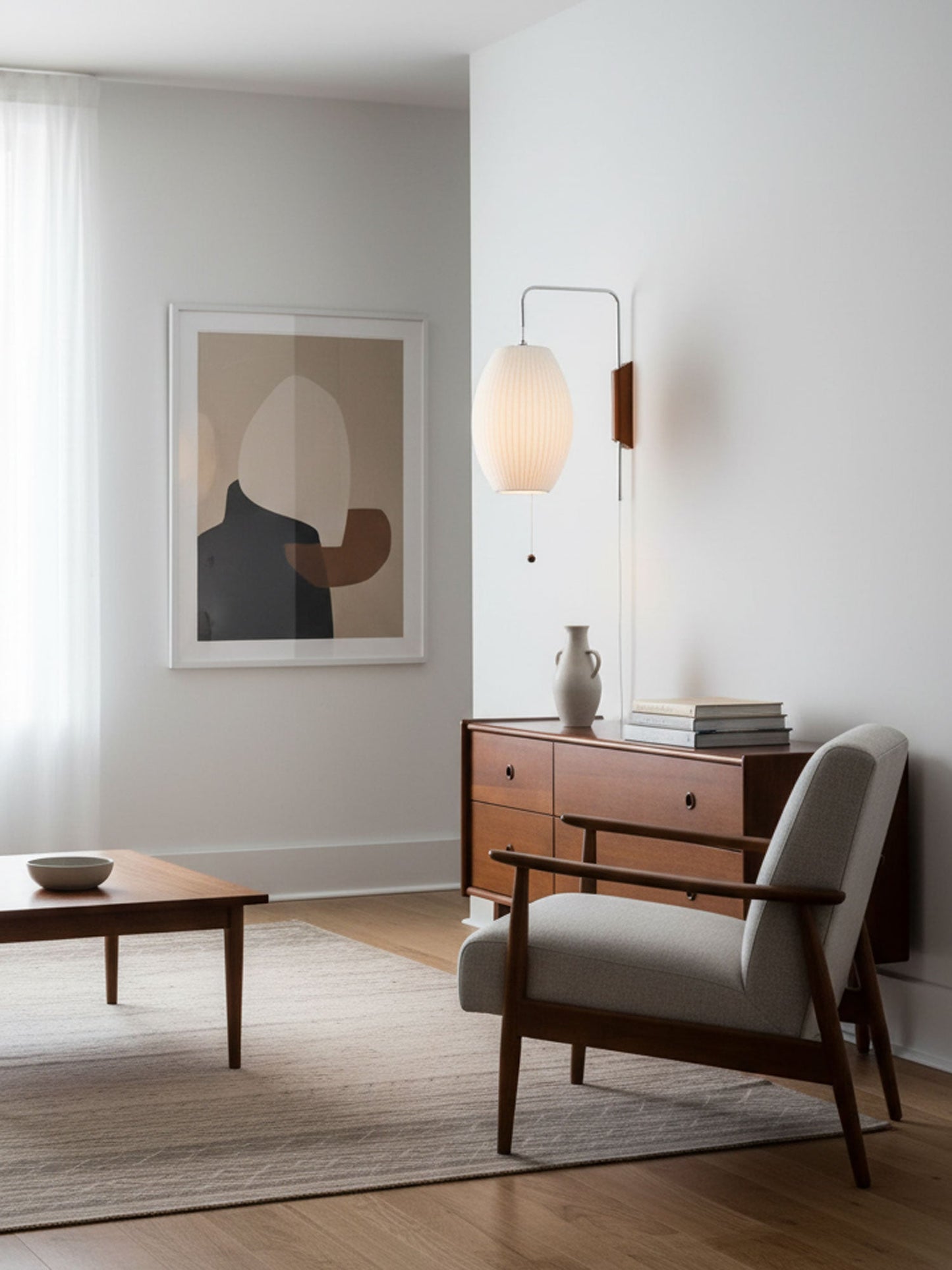 Viora | Minimalist Rice Paper Wall Lamp Ambient Wall Lighting