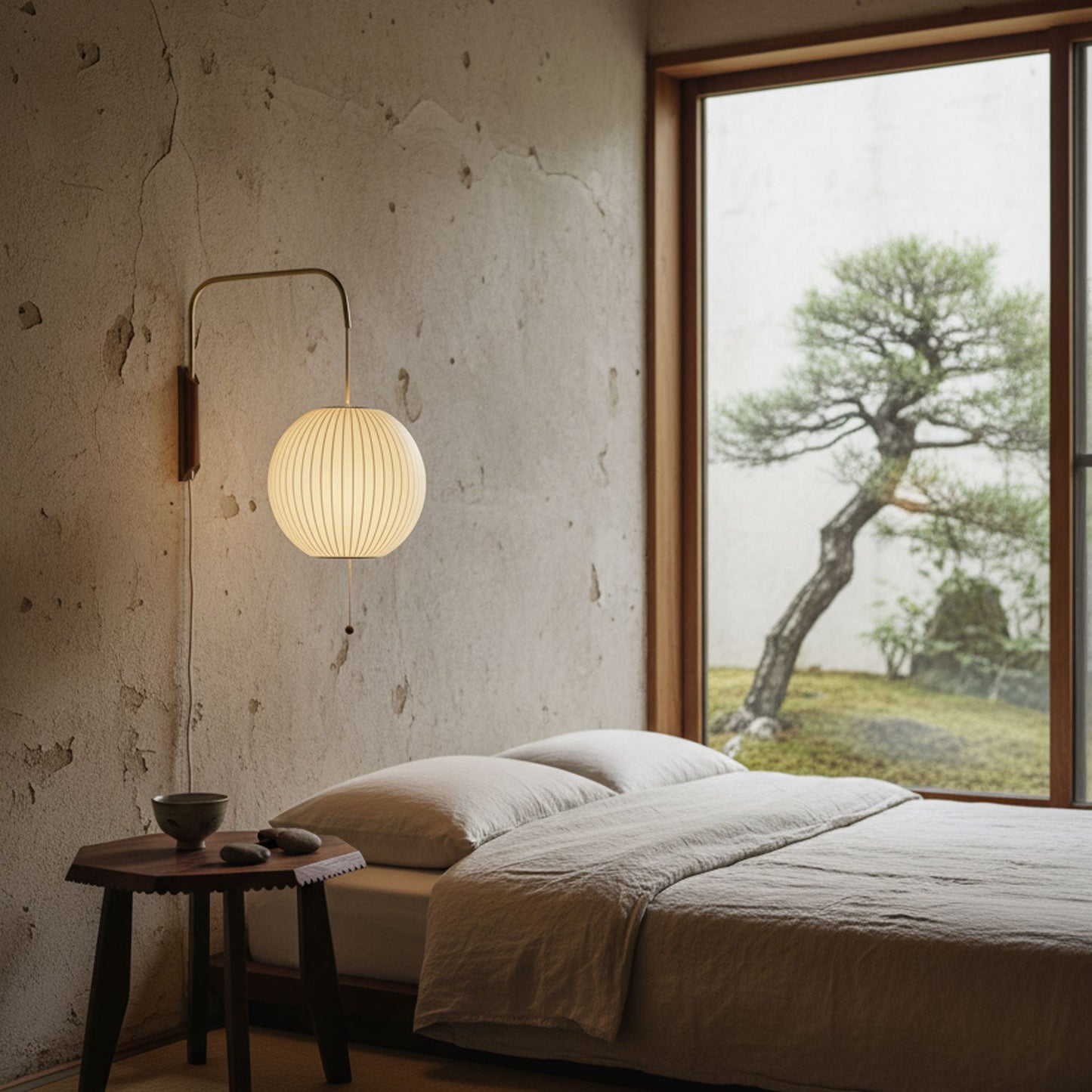Viora | Minimalist Rice Paper Wall Lamp Ambient Wall Lighting