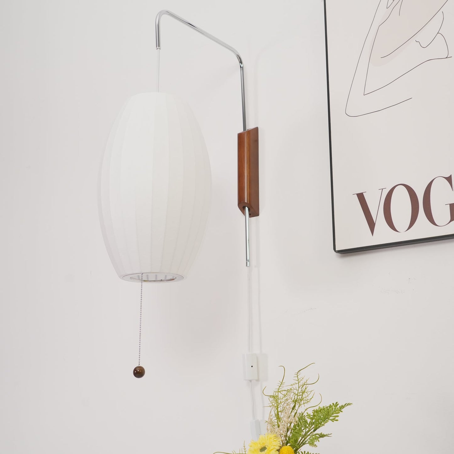 Viora | Minimalist Rice Paper Wall Lamp Ambient Wall Lighting