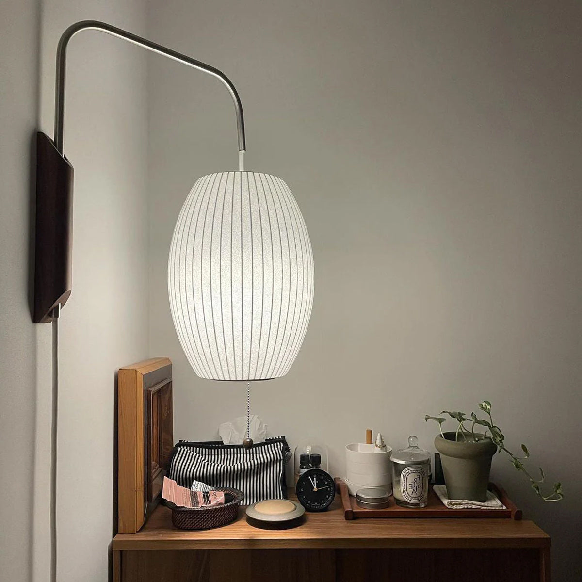 Viora | Minimalist Rice Paper Wall Lamp Ambient Wall Lighting