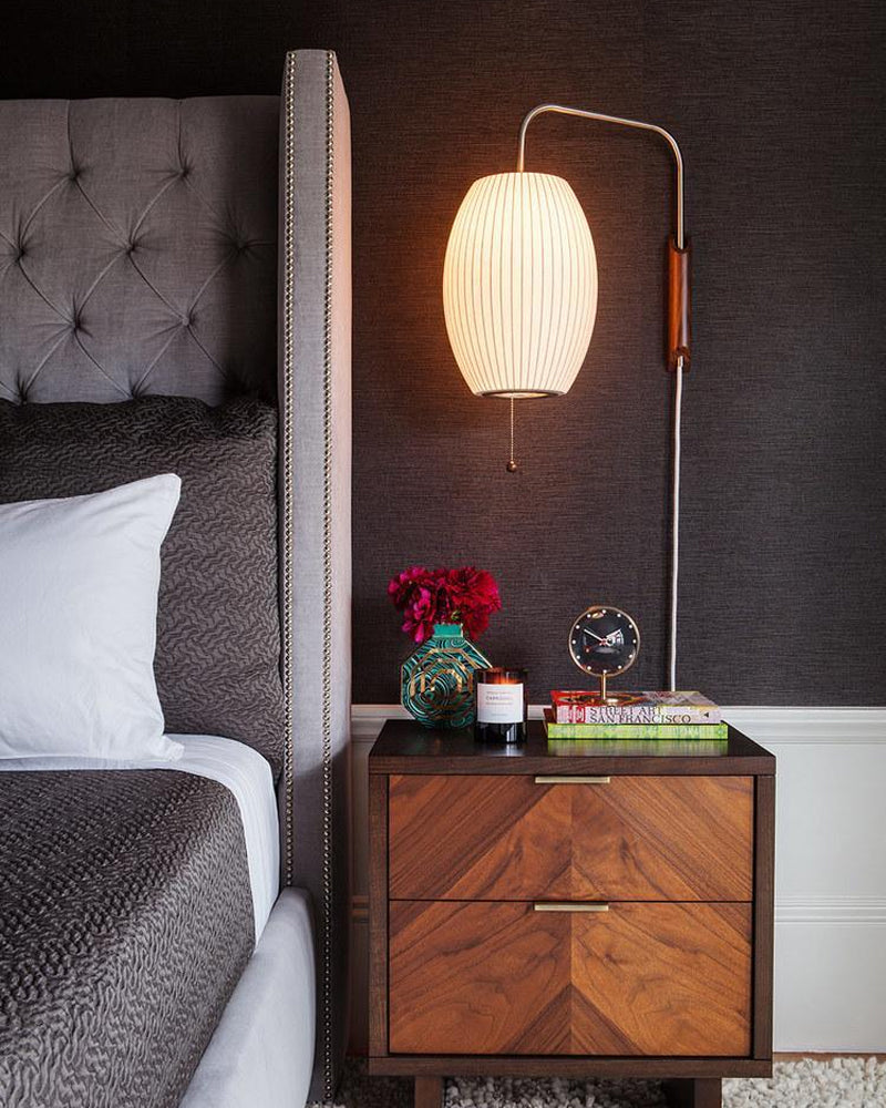 Viora | Minimalist Rice Paper Wall Lamp Ambient Wall Lighting