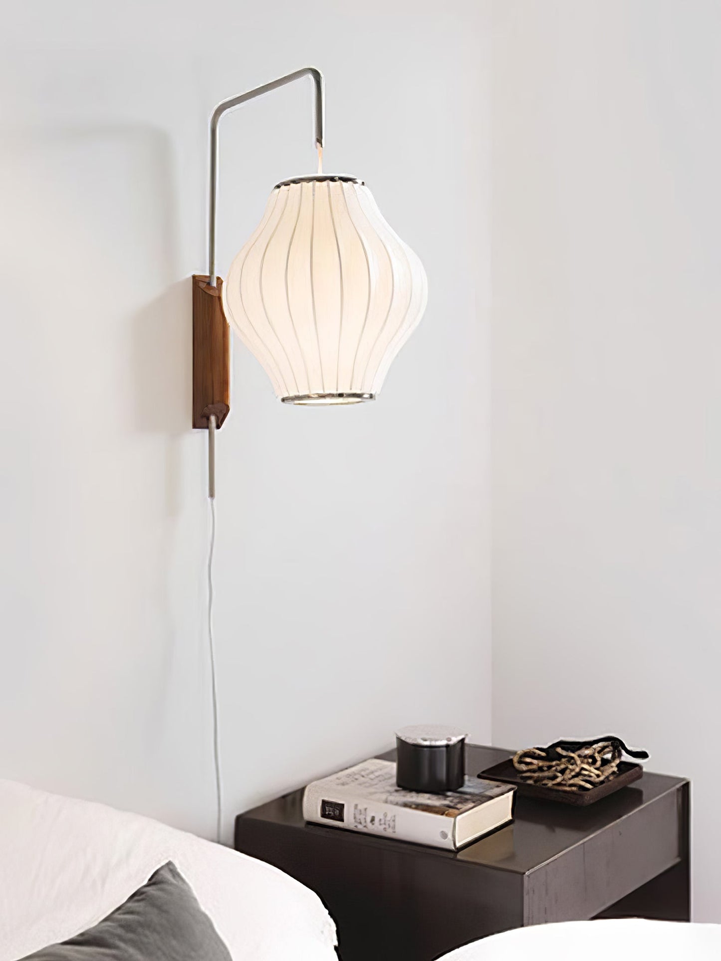 Viora | Minimalist Rice Paper Wall Lamp Ambient Wall Lighting