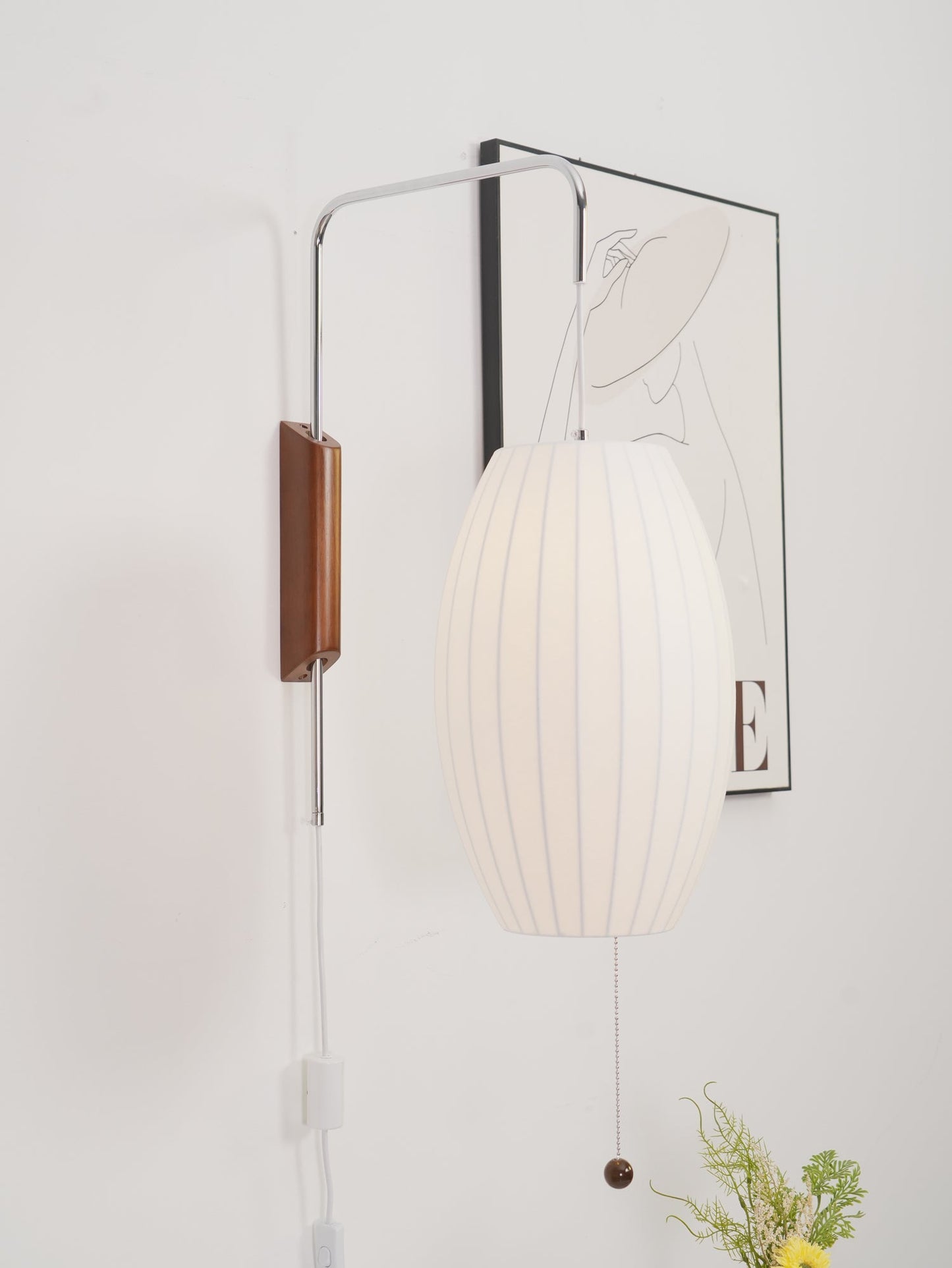 Viora | Minimalist Rice Paper Wall Lamp Ambient Wall Lighting