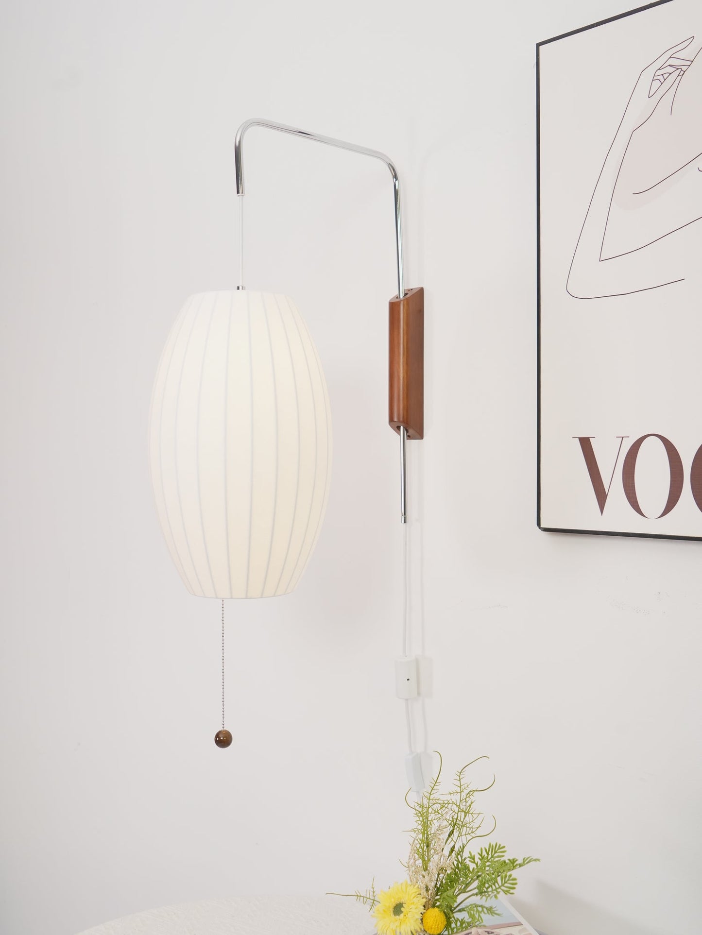 Viora | Minimalist Rice Paper Wall Lamp Ambient Wall Lighting