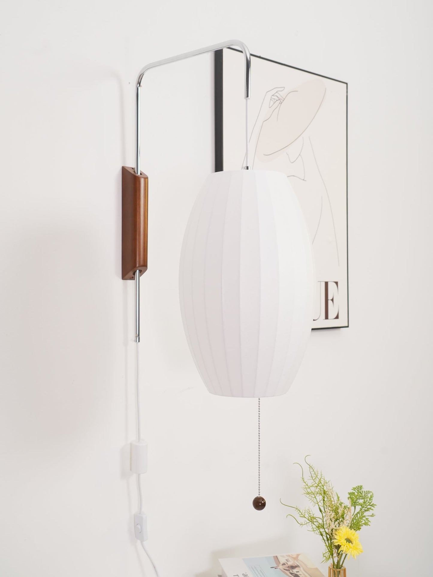 Viora | Minimalist Rice Paper Wall Lamp Ambient Wall Lighting