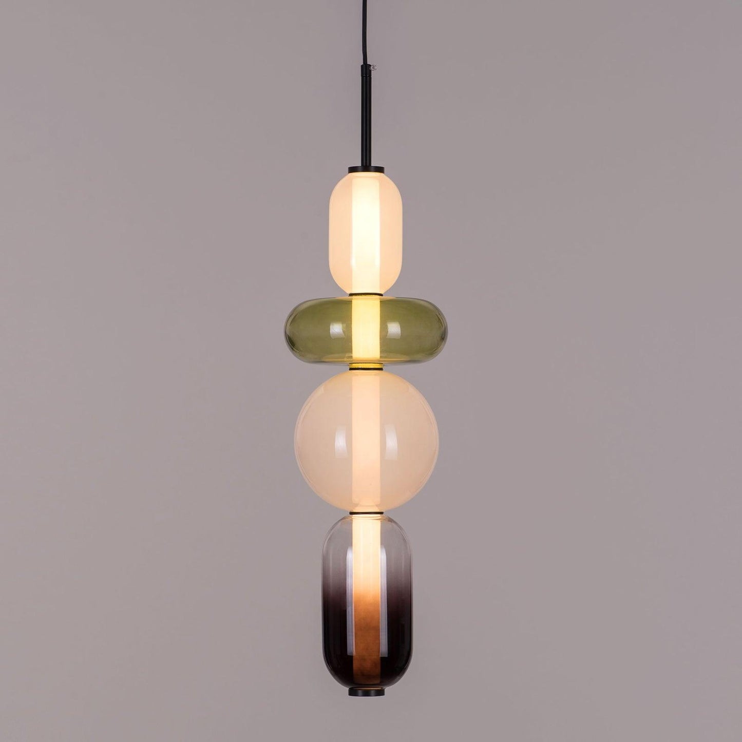 Mara | Colored Glass Pendant Lamp Bedroom Entryway Hanging