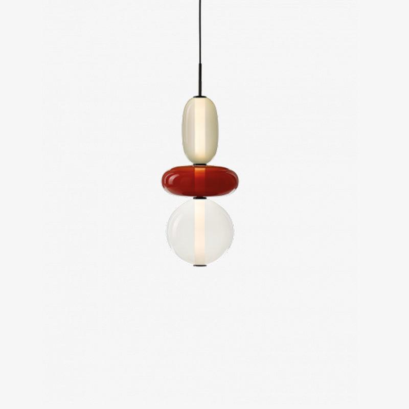 Mara | Colored Glass Pendant Lamp Bedroom Entryway Hanging