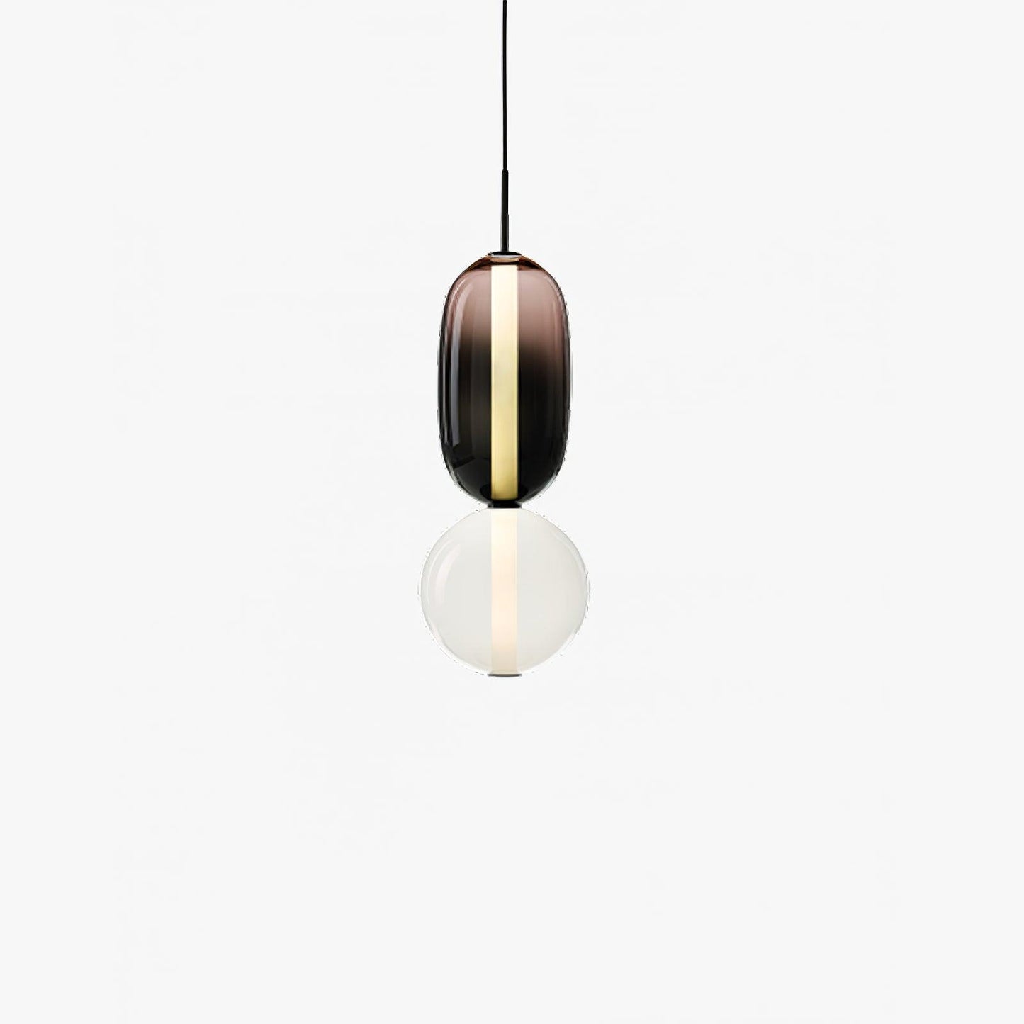 Mara | Colored Glass Pendant Lamp Bedroom Entryway Hanging