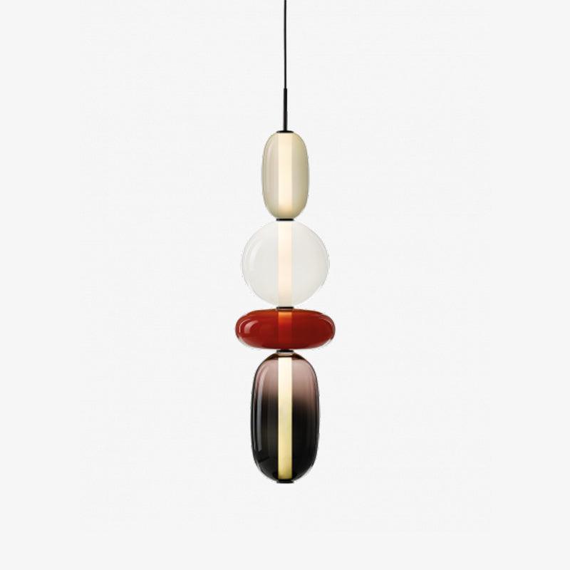 Mara | Colored Glass Pendant Lamp Bedroom Entryway Hanging