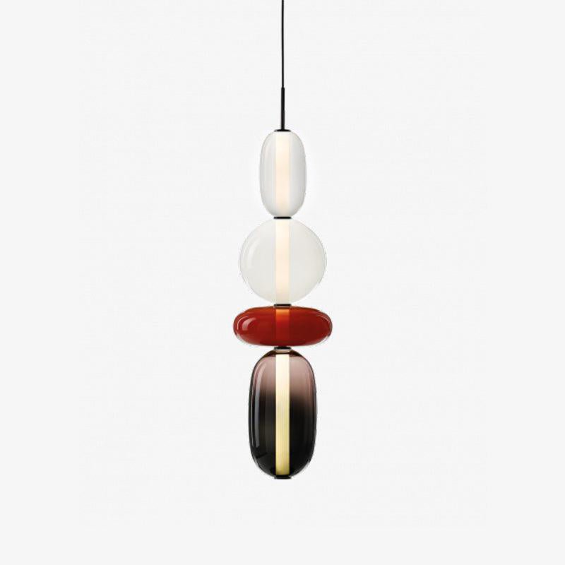 Mara | Colored Glass Pendant Lamp Bedroom Entryway Hanging