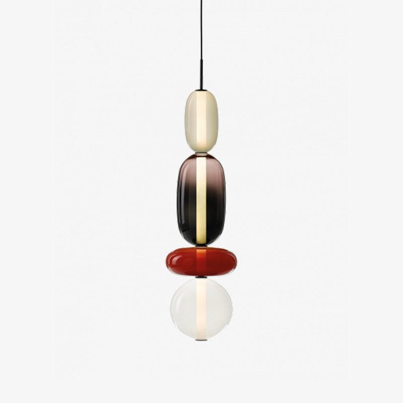 Mara | Colored Glass Pendant Lamp Bedroom Entryway Hanging