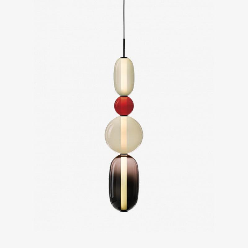 Mara | Colored Glass Pendant Lamp Bedroom Entryway Hanging