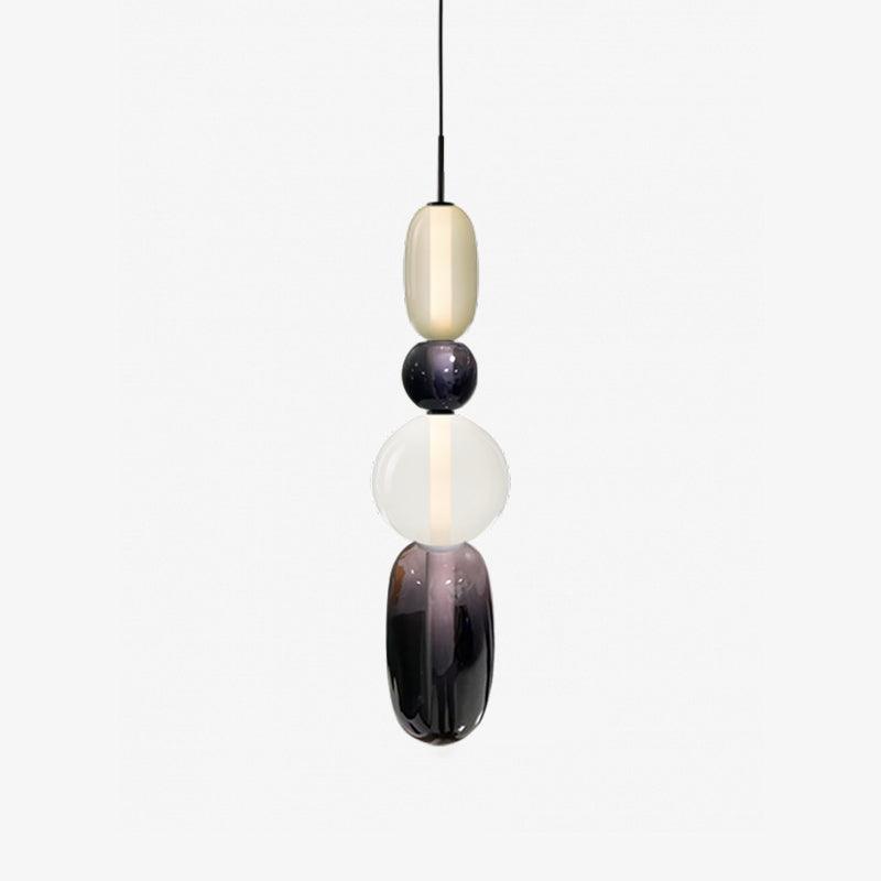 Mara | Colored Glass Pendant Lamp Bedroom Entryway Hanging