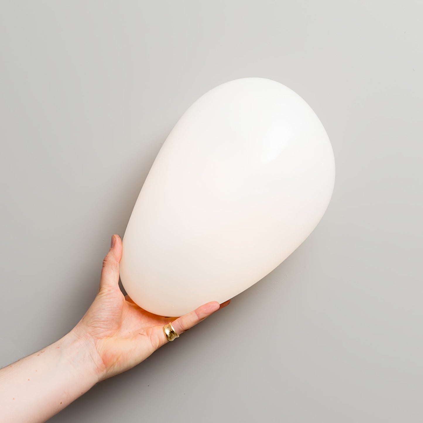 Asher | Wall Lamp Bubble Glass Light for Hallway or Office