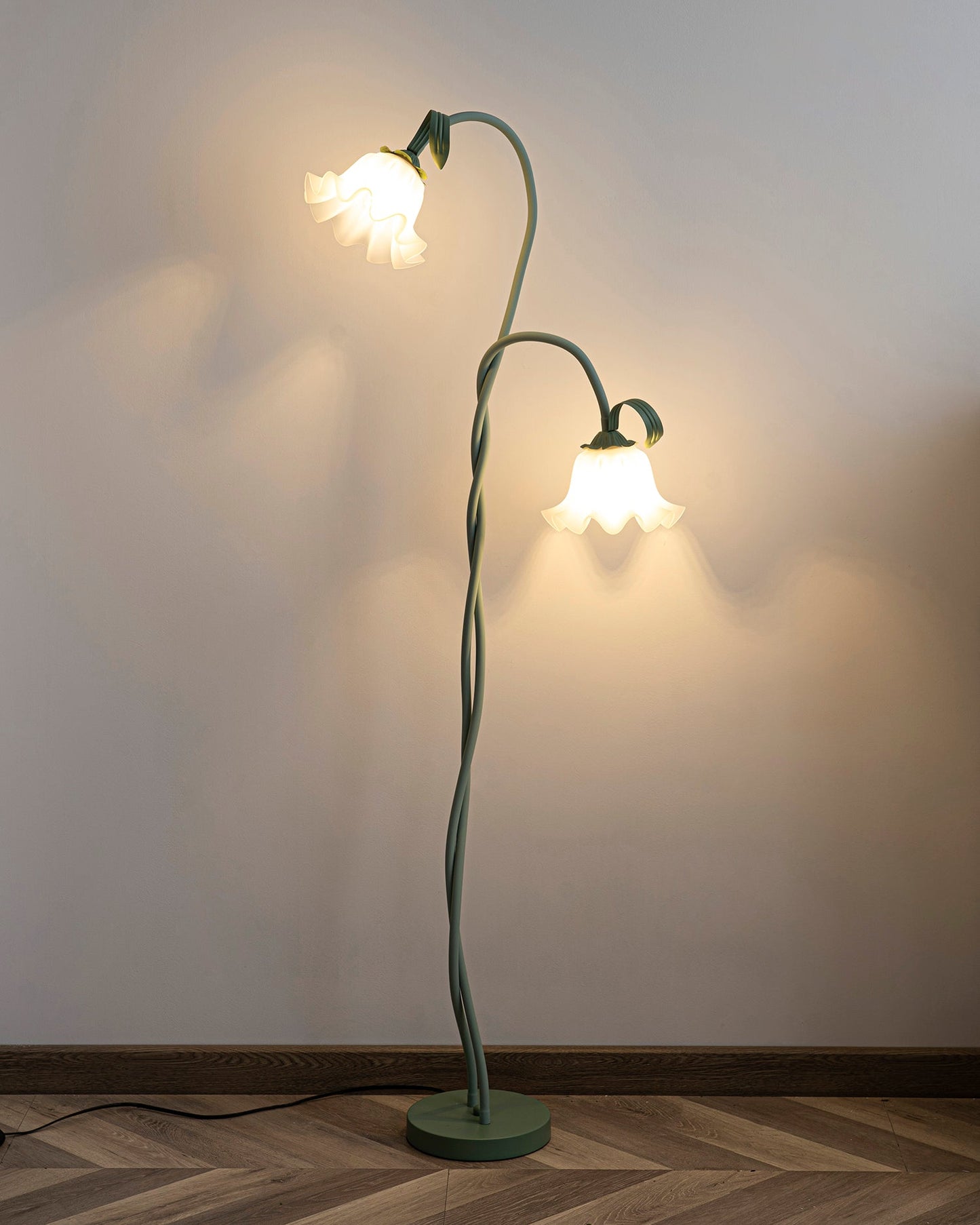 Flower | Floor Lamp Metal Body, Living Room