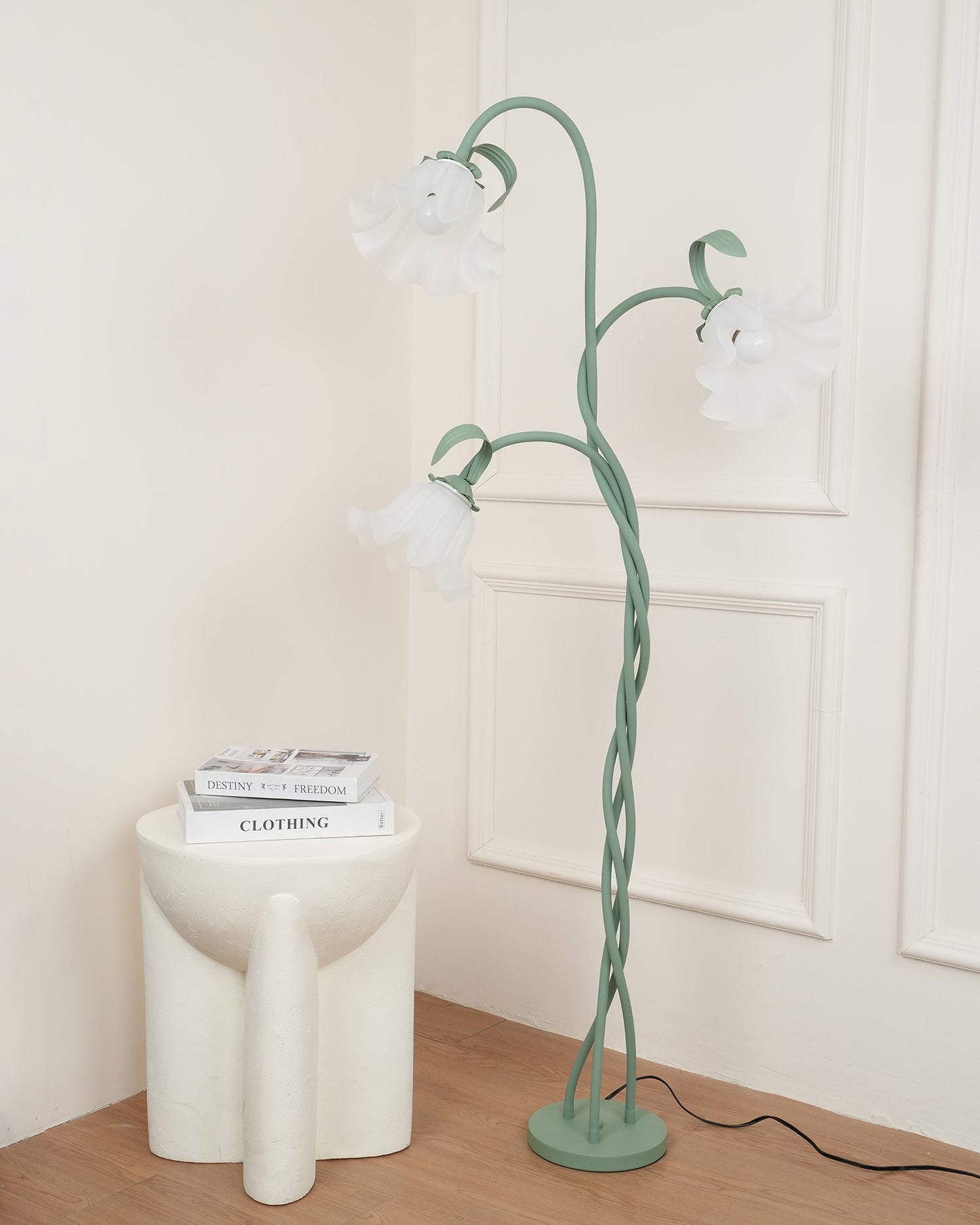 Flower | Floor Lamp Metal Body, Living Room