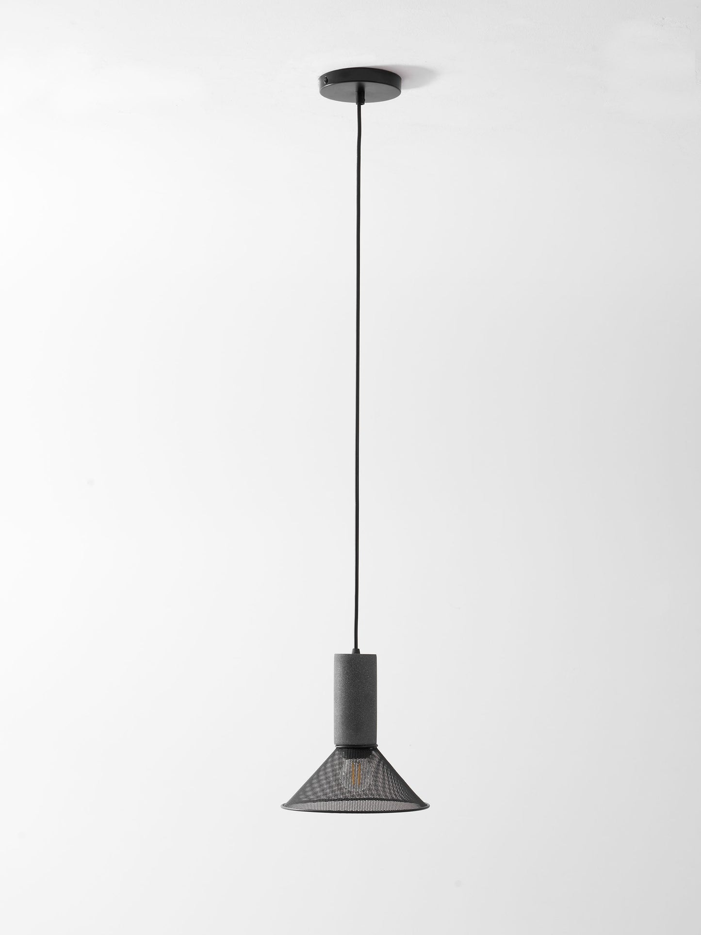 Luxara | Cement Cylinder Pendant for Modern Home Lighting Fixture