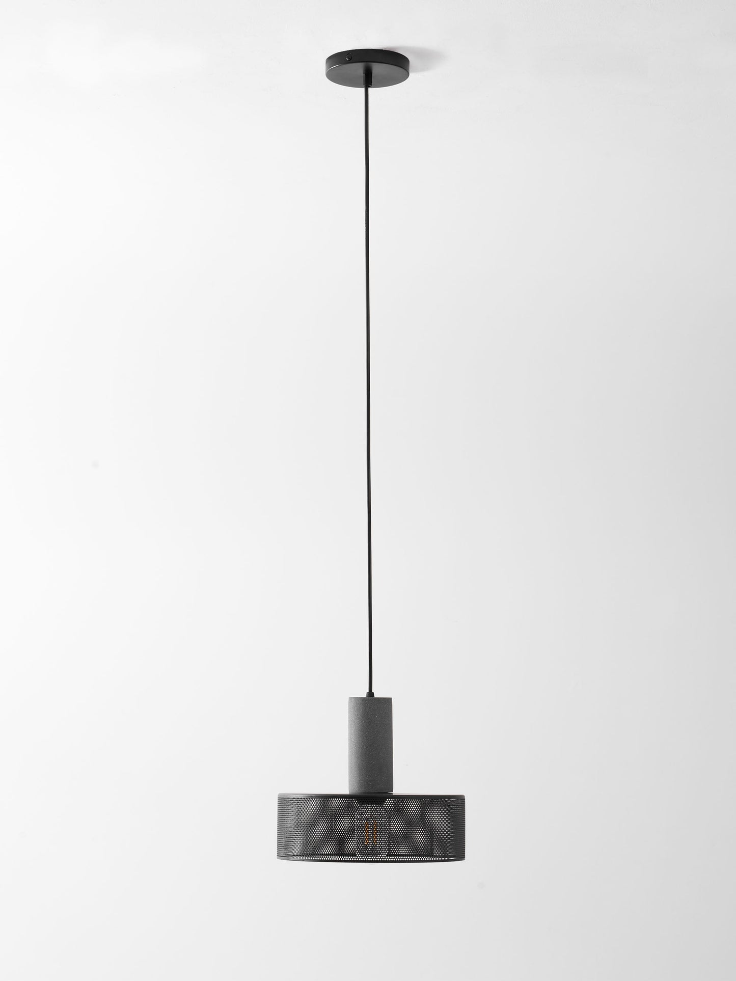 Luxara | Cement Cylinder Pendant for Modern Home Lighting Fixture