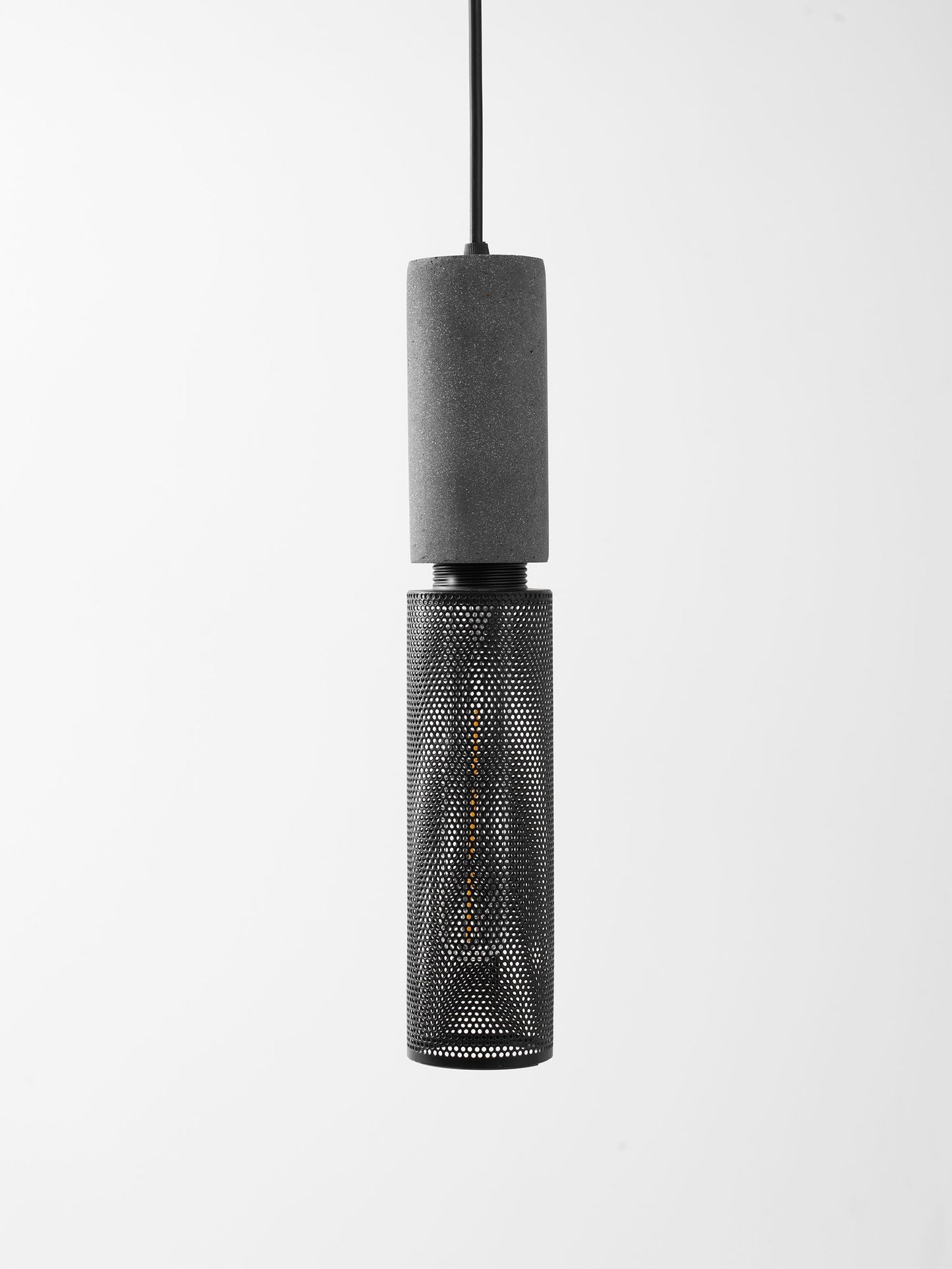 Luxara | Cement Cylinder Pendant for Modern Home Lighting Fixture