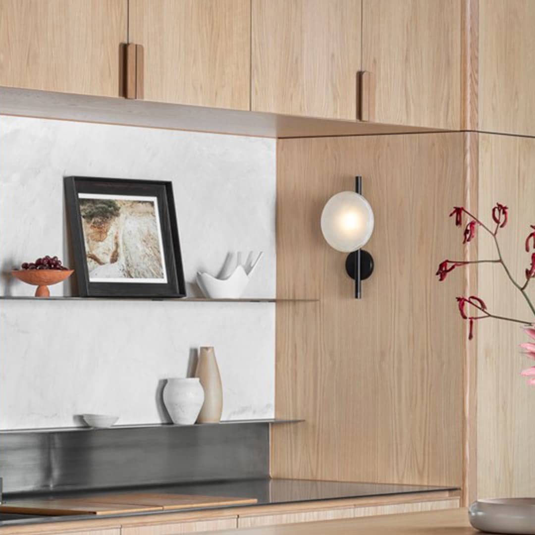 Zeno | Round Ceto Glass Wall Light