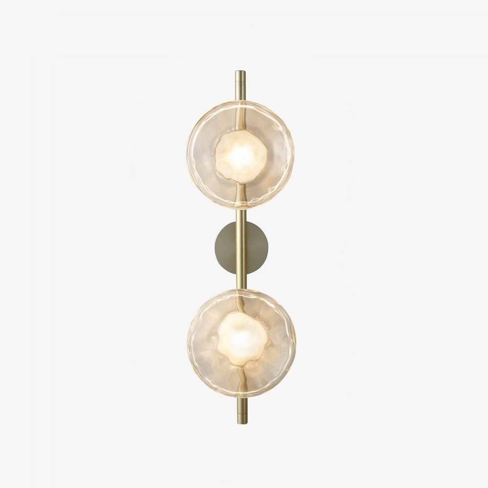 Zeno | Round Ceto Glass Wall Light