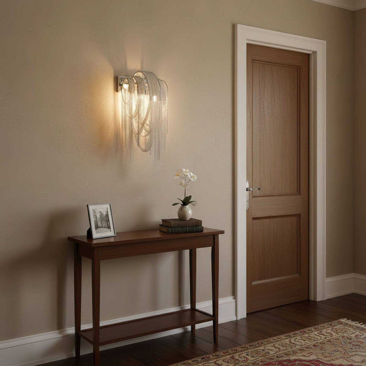 Mila | Wall Lamp Tassel Chain Classic for Living Room
