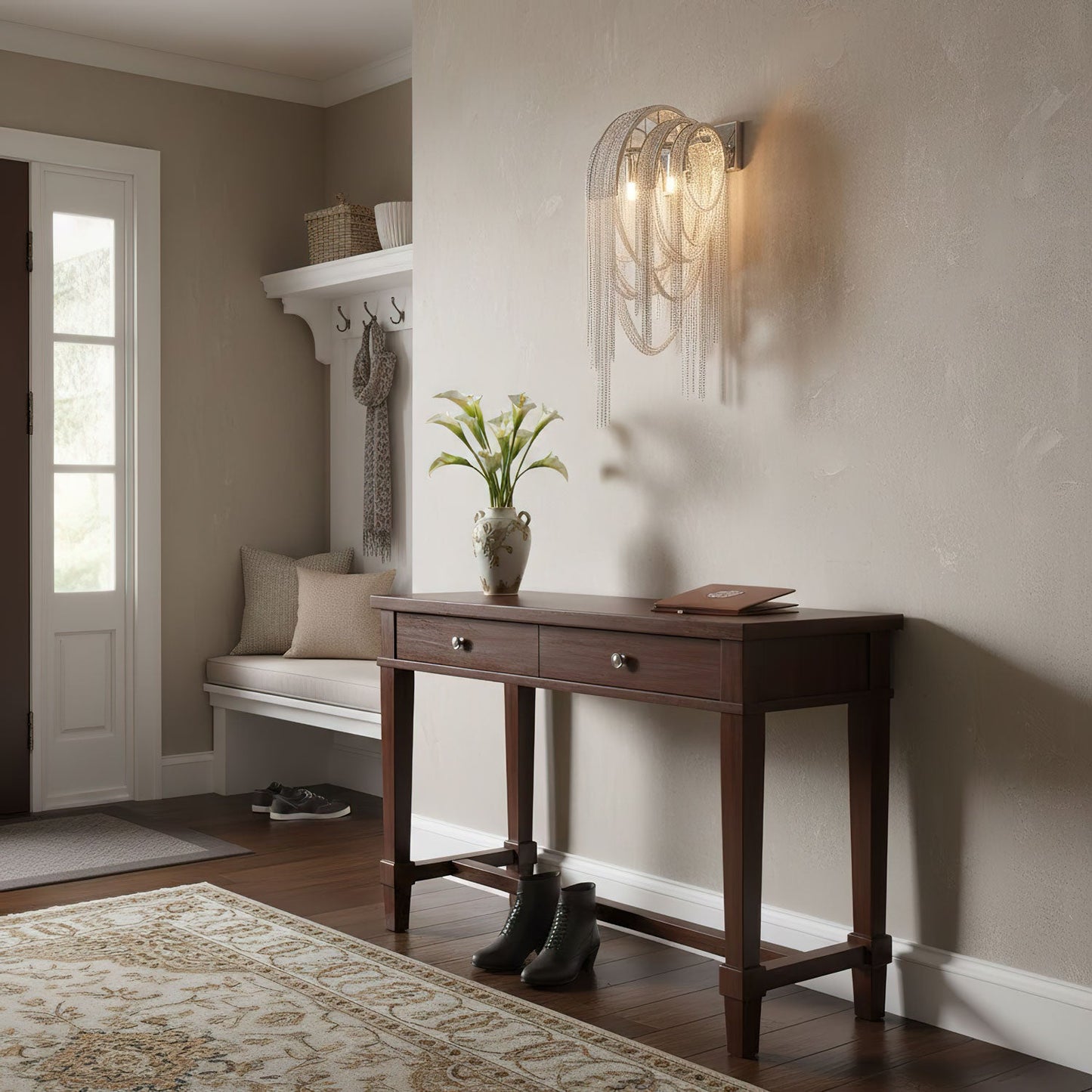 Mila | Wall Lamp Tassel Chain Classic for Living Room