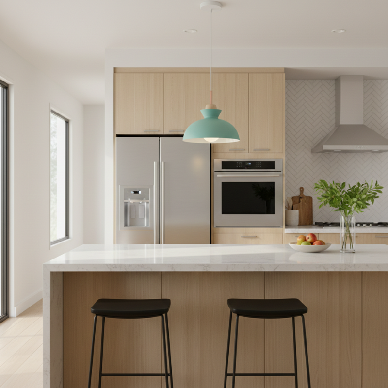 Renzo | Adjustable Dome Kitchen Dimmable Pendant Light