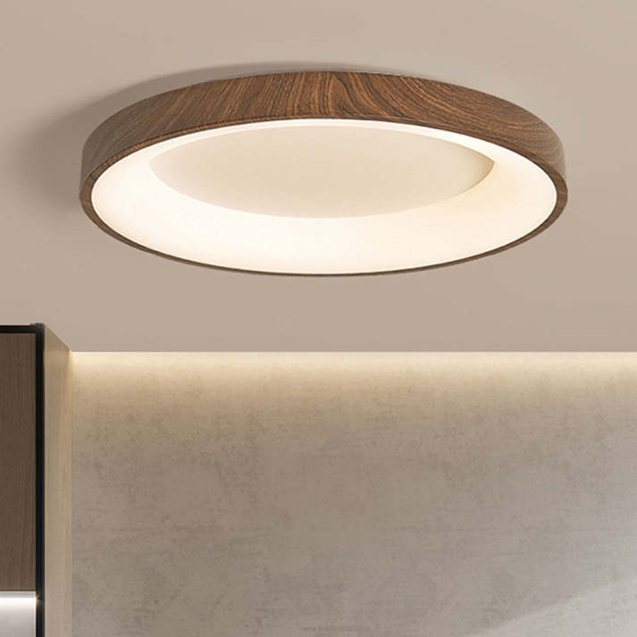 Nexa | Ceiling Light – Integrated LED, Wooden Design