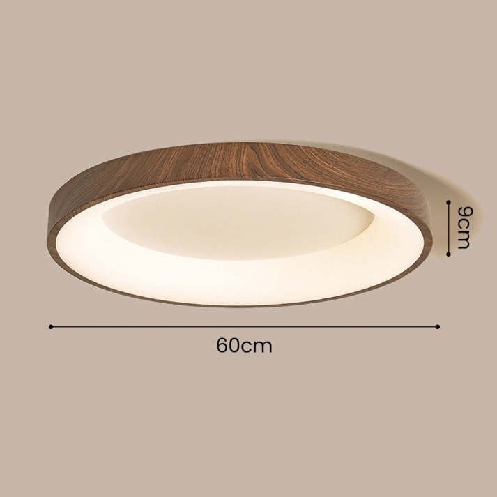 Nexa | Ceiling Light – Integrated LED, Wooden Design