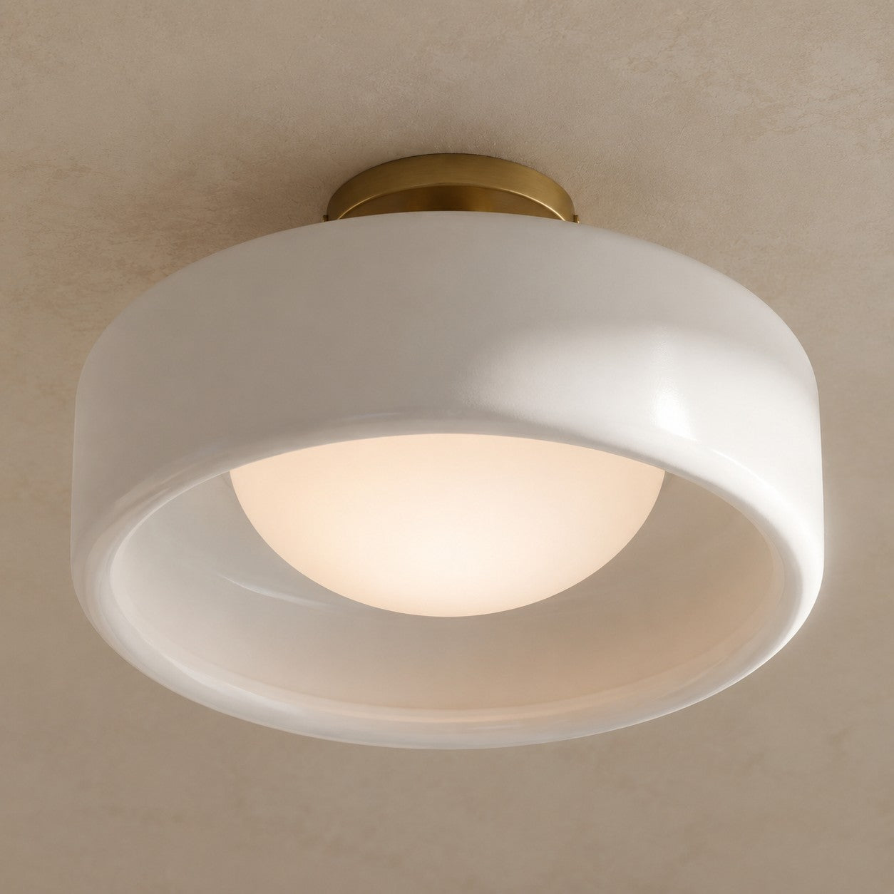 Kingsley | Flush Mount Ceiling Light Minimalist LED Indoor Fixture