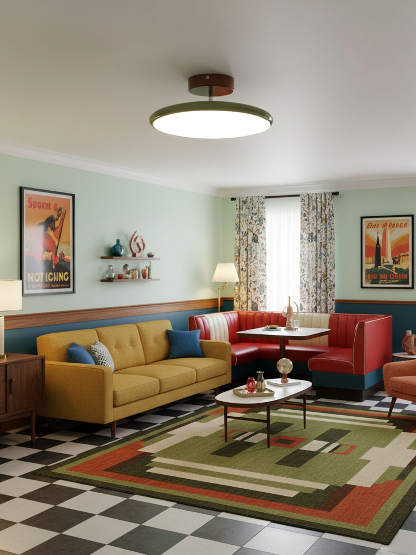 Nora | Adjustable Ceiling Lamp Living Room Directional Light
