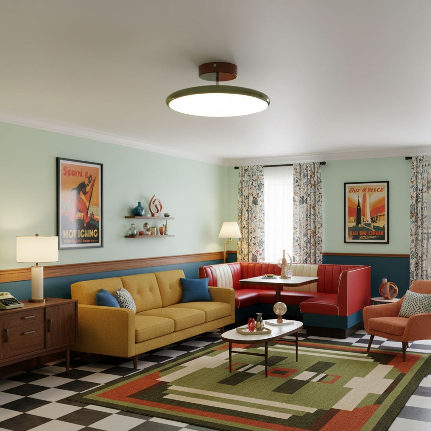 Nora | Adjustable Ceiling Lamp Living Room Directional Light