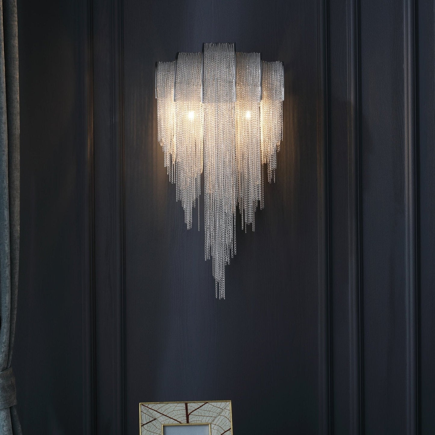 Mila | Wall Lamp Tassel Chain Classic for Living Room