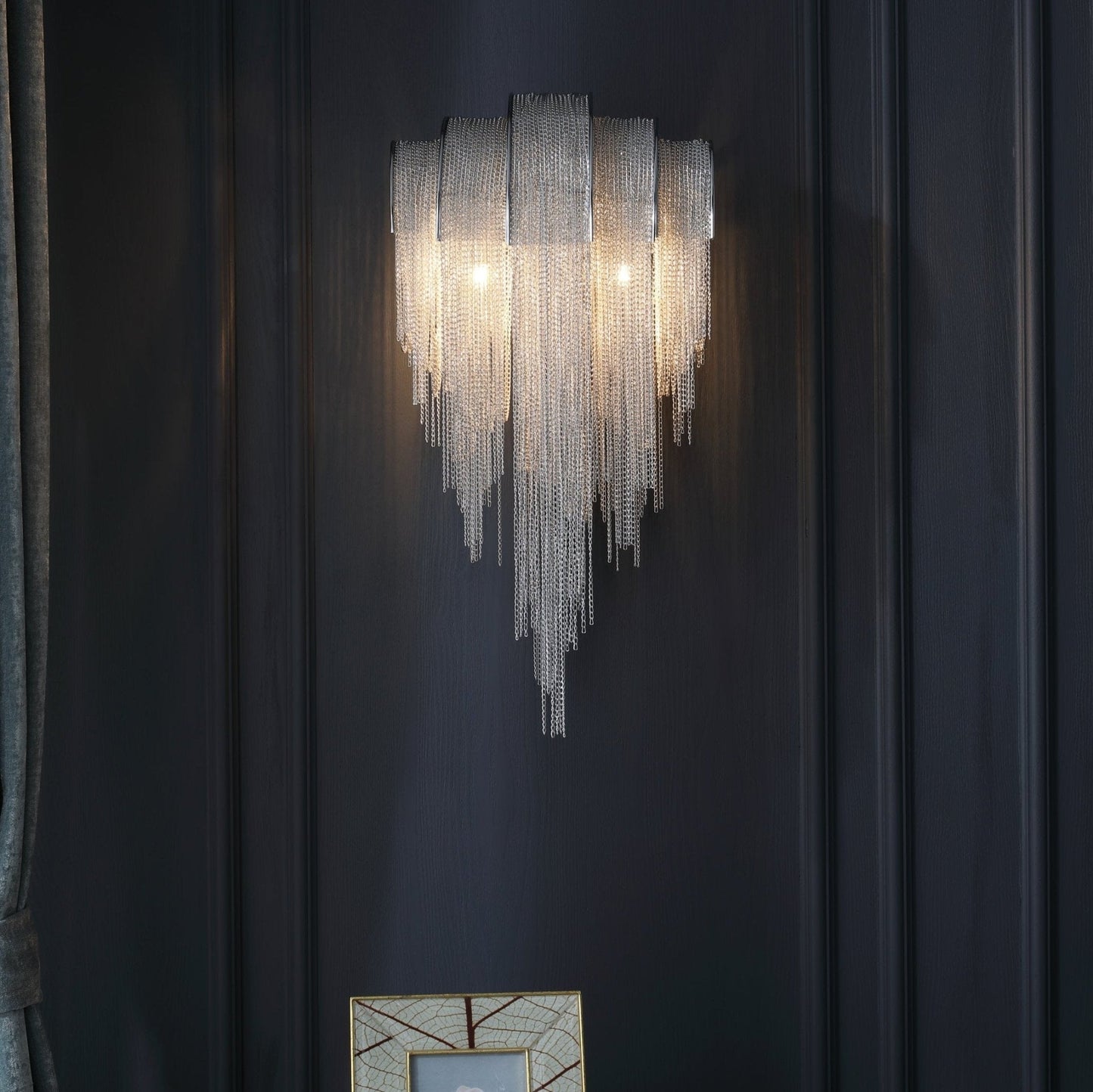 Mila | Wall Lamp Tassel Chain Classic for Living Room